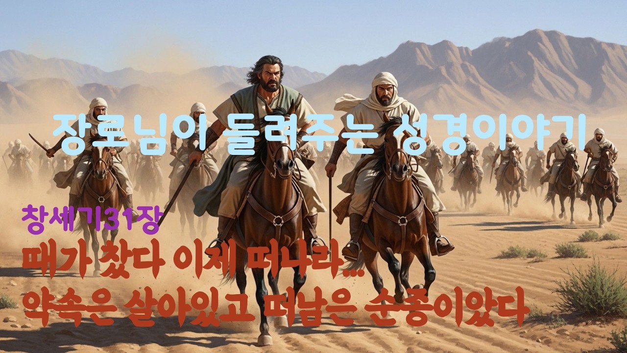 장로님이 들려주는 성경 이야기 - “도망이 아닌 순종이었다 | 하나님은 약속을 잊지 않으신다”