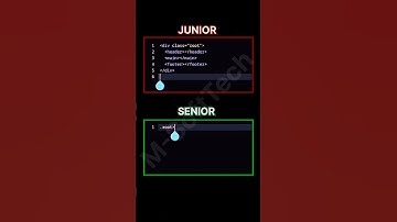 Junior Vs Senior Developer #programming #html #javascript #webdevelopment #html5 #webdesign  #css3