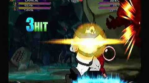 MvC2: Charlie 80% sequence on Sent (match start)