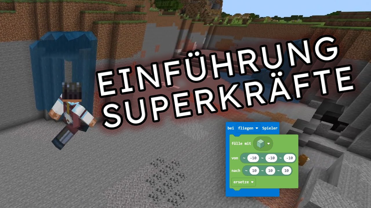 Allmächtiger CodeBuilder in Minecraft: Einführung Superkräfte - YouTube