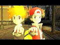 【アニメ】レッドとグリーンのダブルバトル!