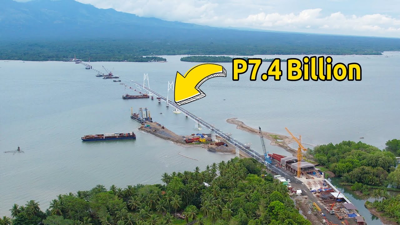 This Massive PHP7.4 BILLION BRIDGE will soon connect 2 Provinces in the Philippines