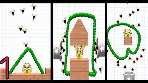 Protect Balls - Gameplay Walkthrough  Level 1-10 ( android,iOS )