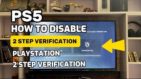 How To Disable 2 Step Verification On PS5 PSN Account New Method