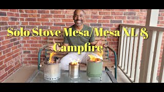 Solo Stove Mesa vs Mesa XL vs Campfire