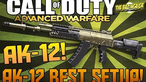 Call of Duty: Advanced Warfare - "AK-12" BEST CLASS SETUP! (COD: AW Multiplayer Class Setups)