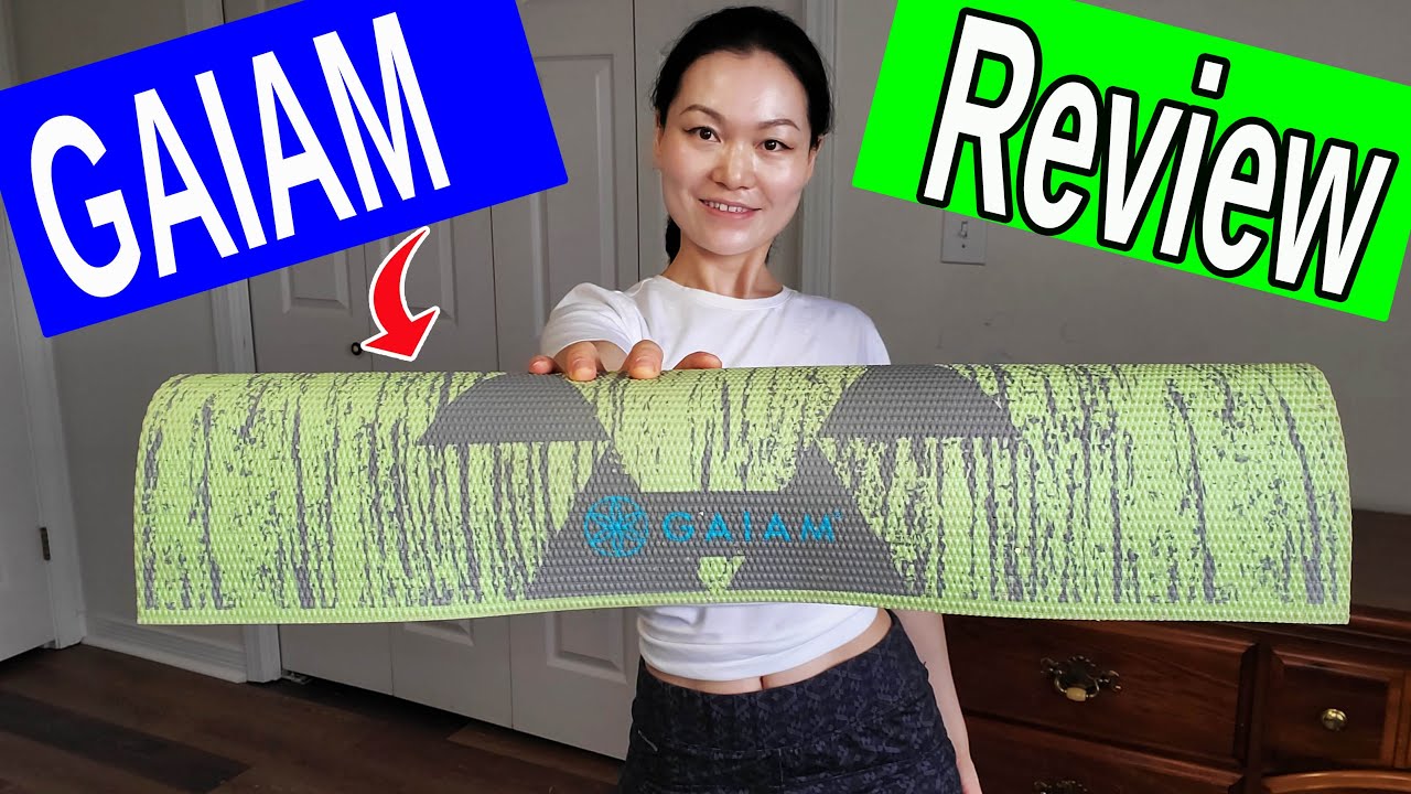 Yoga Mat Review - Gaiam Dry Grip Mat 