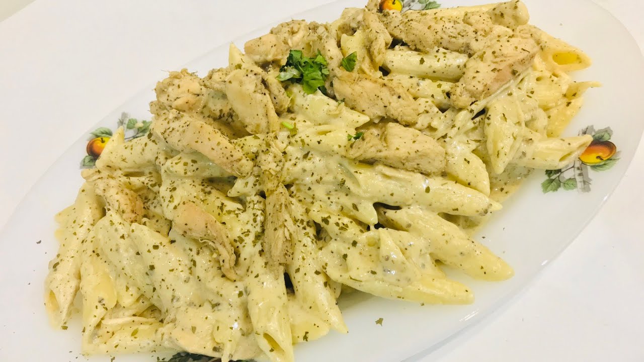 Alfredo Pasta Restaurant Style How to make Chicken Alfredo Pasta