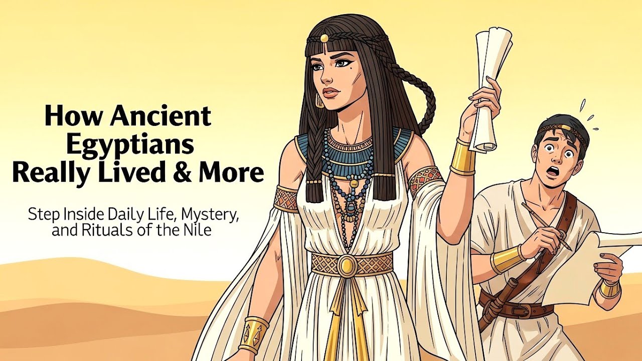 How Ancient Egyptians Really Lived & More | Daily Life in Ancient Egypt ...