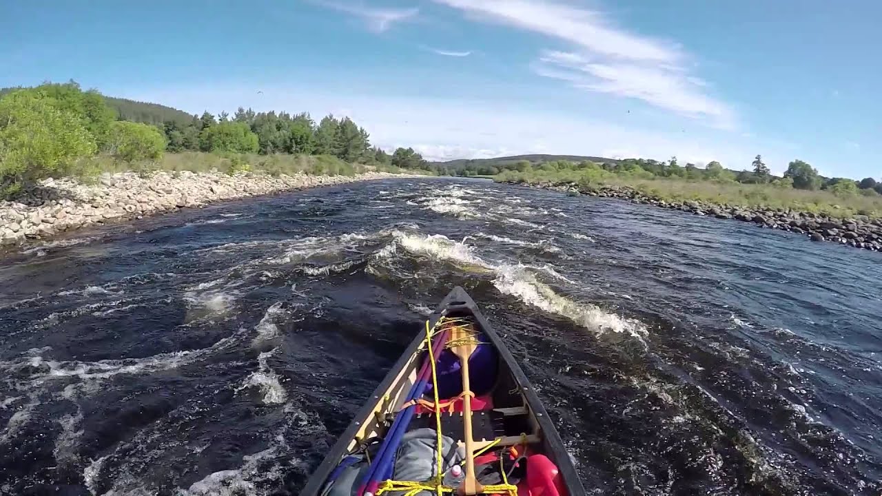 River Spey Canoe trip YouTube