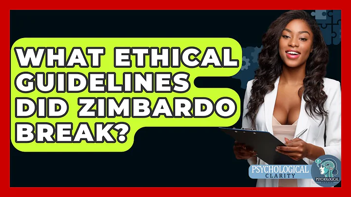 What Ethical Guidelines Did Zimbardo Break? - Philosophy Beyond