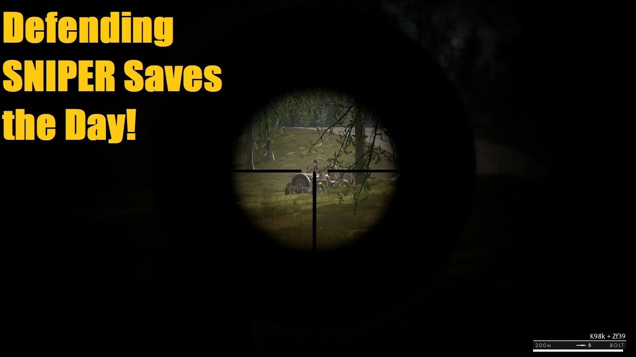 German Sniper Rampage! - Post Scriptum Gameplay