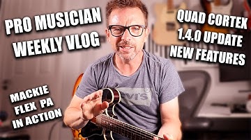 TJTV - More new Quad Cortex 1.4.0 features demoed, Gig diary, how to deal with 6 year old heckler