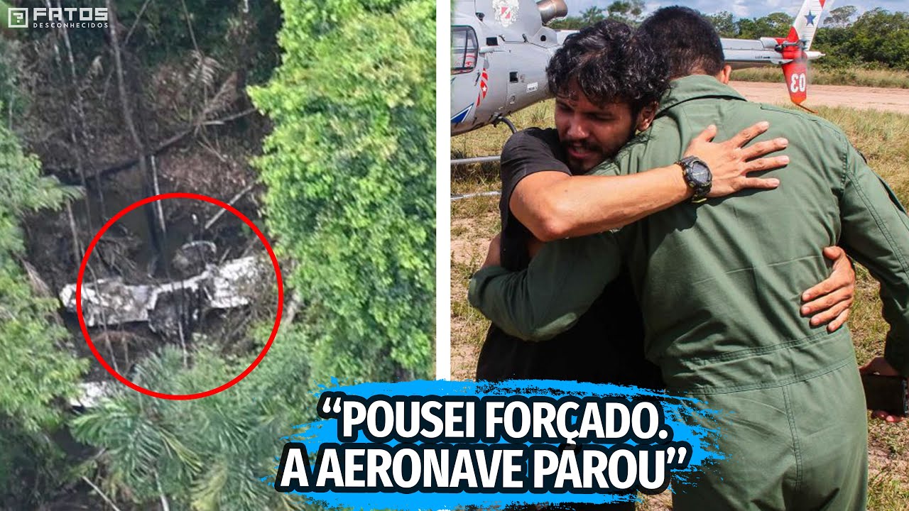 Após 36 dias perdido na floresta Amazônica, o piloto Antônio Sena sobrevive e transforma sua vida