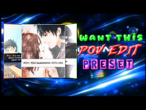 How I Make Viral POV Anime Edits | Alight Motion Preset Tutorial 🔥