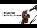 Natural heat protecting shampoo