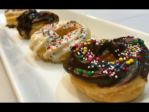 Homemade Easy and Fun to Make French Crullers Donuts