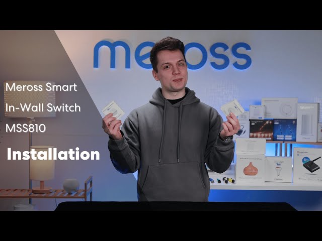 Meross Smart Wi-Fi DIY Switch, MSS710HK, 1-Pack/2-Pack/4-Pack