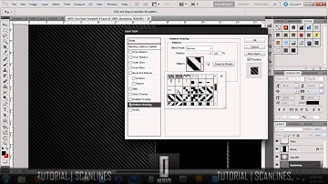 Tutorial | Photoshop | Scan lines | Patterns