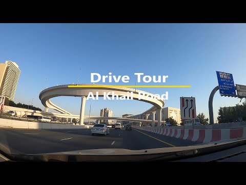 🔴Dubai City Driving Tour Part 3 Al Khail Road #dubai #drivetour #dubaicity