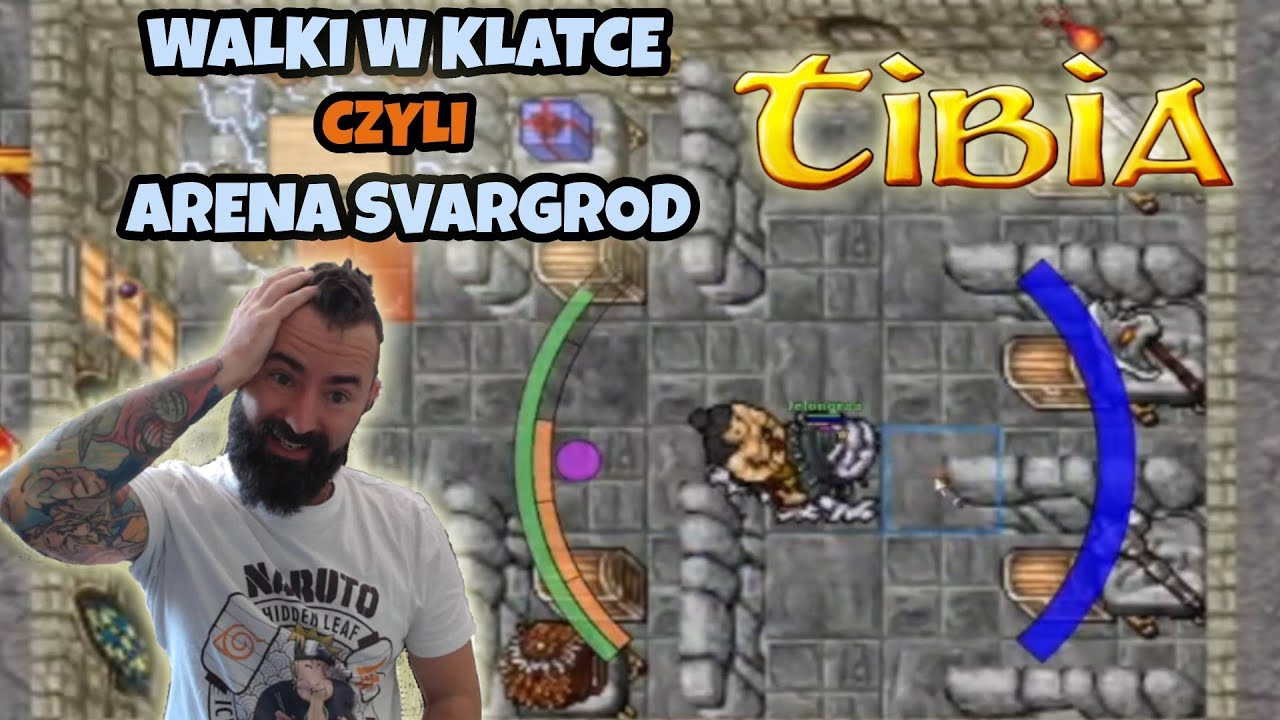 GRAM W  TO PIERWSZY RAZ - WALKI NA ARENIE | Tibia
