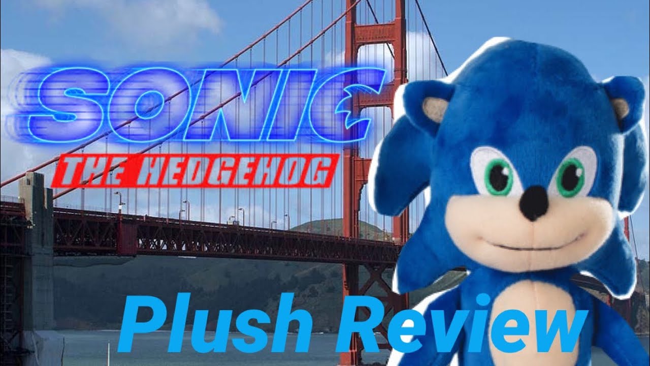 PCO Sonic the hedgehog Movie plush  Review