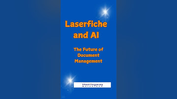 Laserfiche and AI -The Future Of Document Management
