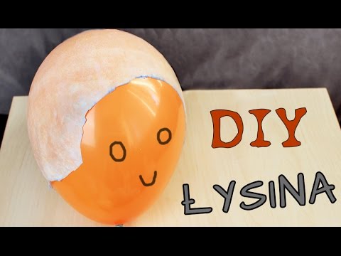 ♦ DIY łysina lateksowa na Halloween ♦