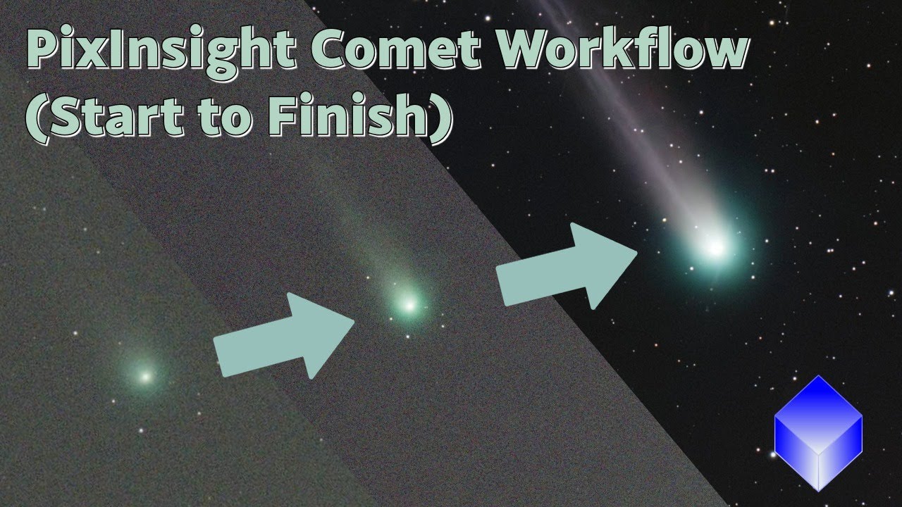 PixInsight Comet Workflow: From Raw Data to Final Image