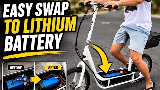 Easy Lithium Battery Swap for the Razor EcoSmart Metro ⚡🔋