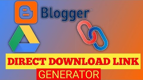 How to add Direct Download Link on blogger Website || On Blog Post