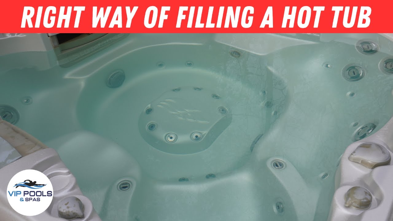 How to Fill a HOT TUB No More Hot Tub Air Lock YouTube