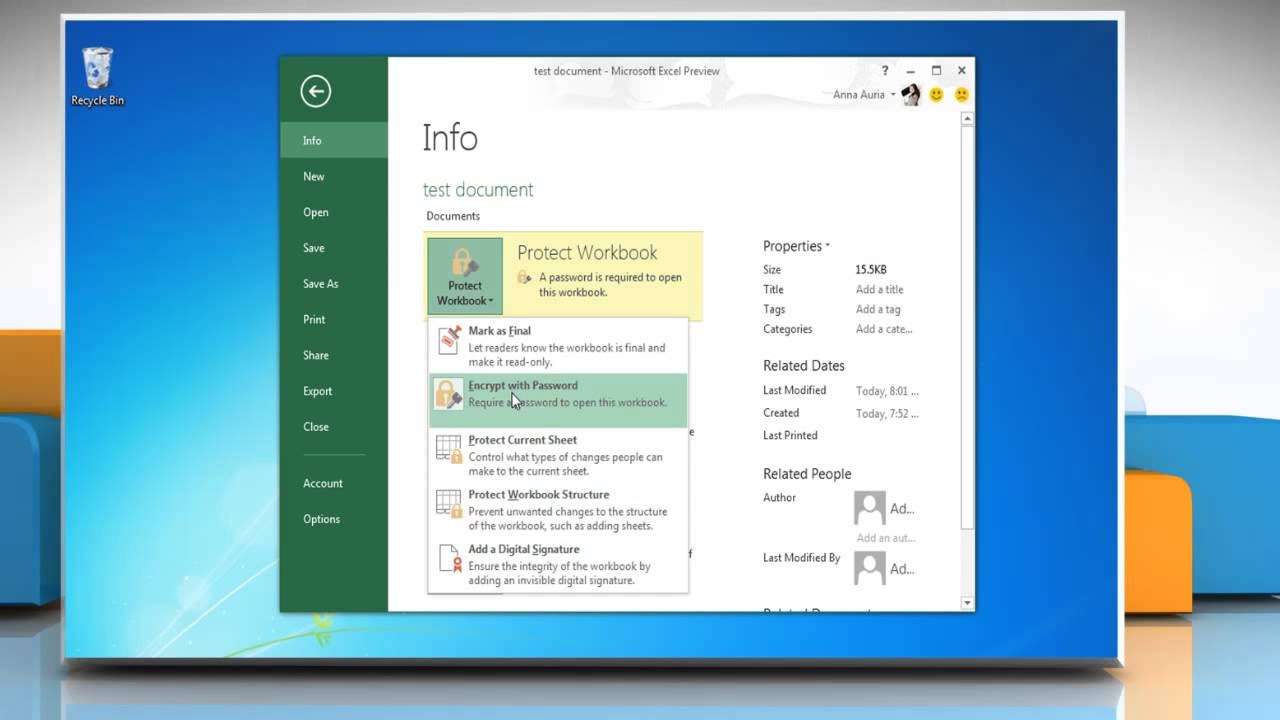 ลืมรหัส excel 2013 New How to Remove Password Protection from an Excel 2013 Spreadsheet