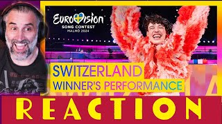 WINNER'S PERFORMANCE: Nemo - The Code ✨ | Switzerland 🇨🇭 | Eurovision 2024 REACTION