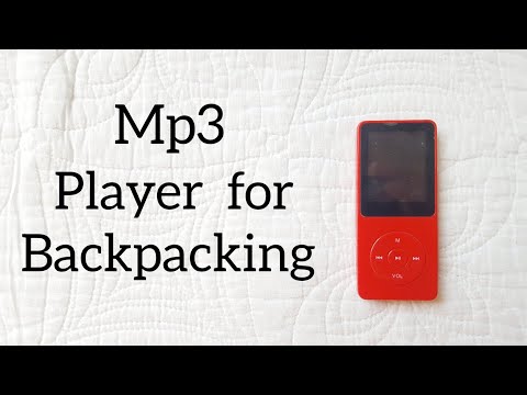 Best MP3 player for backpacking and hiking - AGPTEK Mp3 player