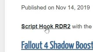 How To Install Scripthook in Red Dead Redemption 2 For Mods