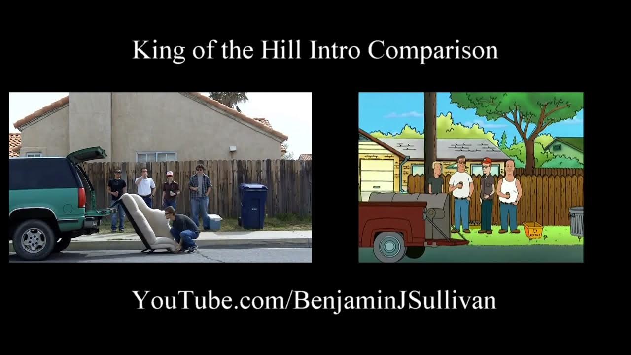 King of the Hill (1997-2009): Intro Comparison (Both Main Versions