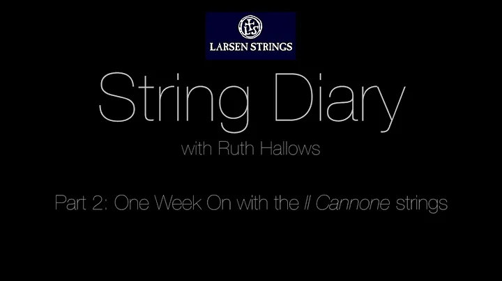Ruth Hallows: Larsen Diary Part 2
