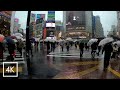 Rainy Day in Tokyo&#39;s Iconic Town. Shibuya | Walk Japan 2021［4K］