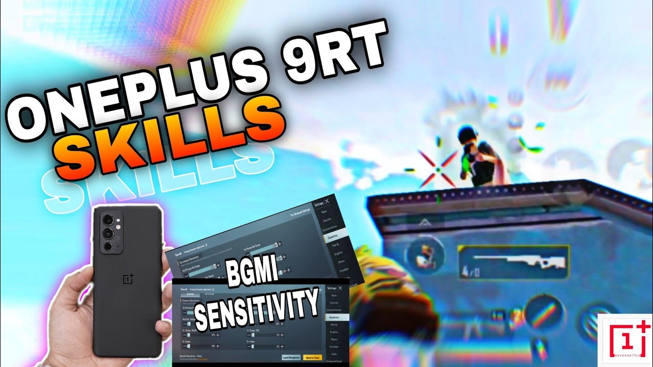 ONEPLUS 9RT BGMI SENSITIVITY 60FPS GAMEPLAY ONE PLUS 9rt,9R,9,8t, 8,7t ...