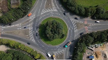 Traffic Timelapse - Roundabout