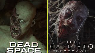 Dead Space Remake vs The Callisto Protocol - Similar Monster Types Introductions Comparison