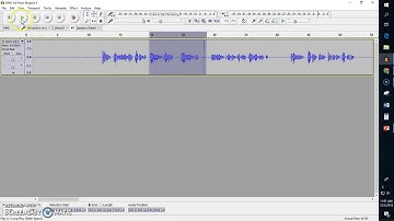 Audacity: How to remove mistakes and zoom in