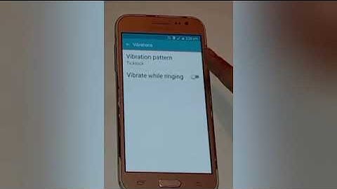 How to change vibration pattern in Samsung J7 NXT, samsung j7 NXT change vibration pattern
