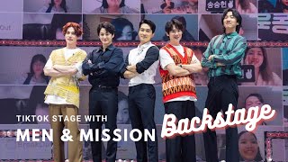 [Eng Sub] Tiktok Stage with Men & Mission - Kingkong Backstage Cut
