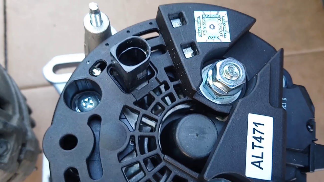 Alternator replacement VW T4 Camper Van 1.9D diesel - YouTube