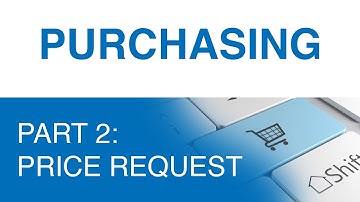 PURCHASING pt.2 - PRICE REQUEST