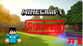 Minecraft Survival #1 (new series) #fyp #minecraftsurvival #subscribe #like