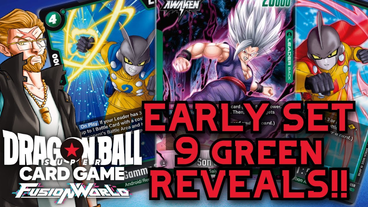 DBSCG Fusion World | Set 9 Green Discussion: Beast Gohan Is An Offensive BEAST! DBSCG Fusion World | Set 9 Green Discussion: Beast Gohan Is An Offensive BEAST!