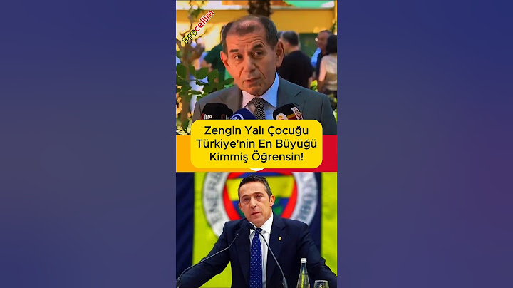 Galatasaray Başkanı Dursun Özbek; Zengin Yalı Çocuğu Türkiye'nin En Büyüğü Kimmiş Öğrensin!